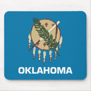 Mousepad Bandeira do estado de Oklahoma