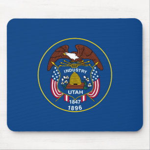 Mousepad Bandeira do Estado de Utah Design