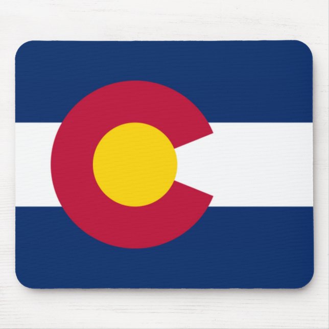 Mousepad Bandeira do Estado do Colorado (Frente)