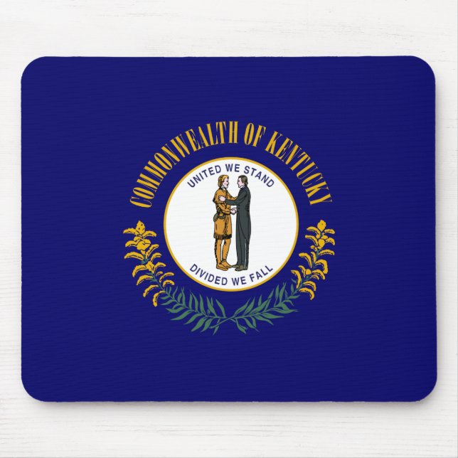 Mousepad Bandeira do Estado do Kentucky (Frente)