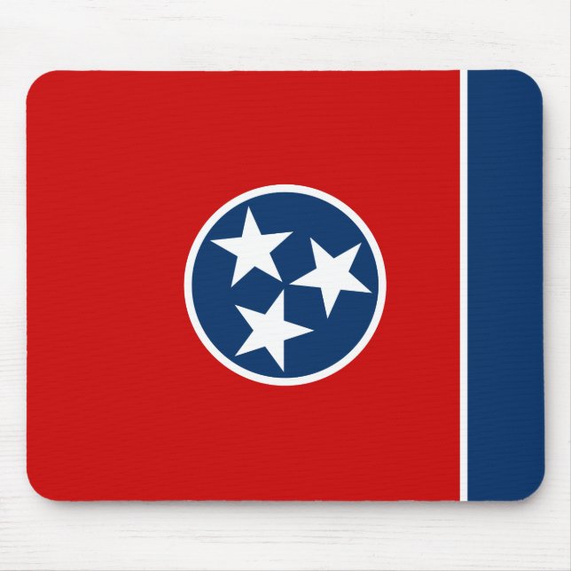 Mousepad Bandeira do Estado do Tennessee (Frente)