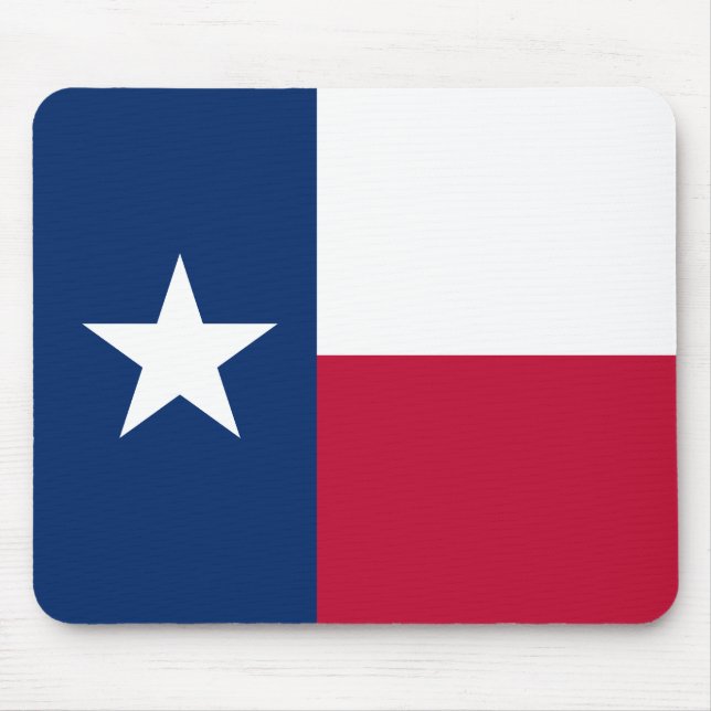 Mousepad Bandeira do Estado do Texas (Frente)