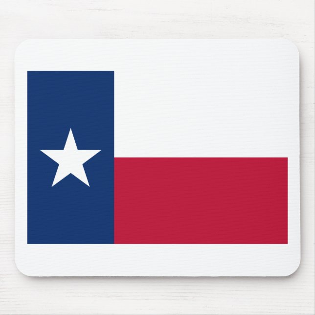 Mousepad Bandeira do Estado do Texas (Frente)