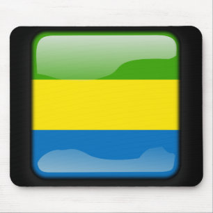 Mousepad Bandeira do Gabão