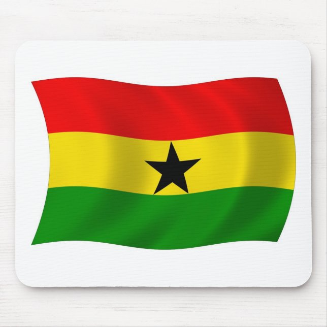Mousepad Bandeira do Gana (Frente)