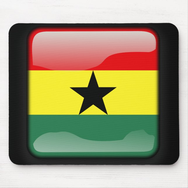 Mousepad Bandeira do Gana (Frente)