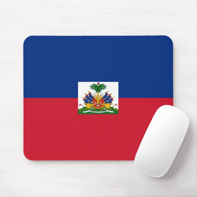 Mousepad Bandeira do Haiti (Com mouse)