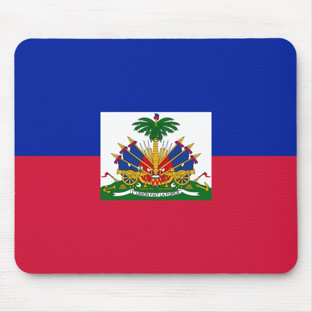 Mousepad Bandeira do Haiti (Frente)