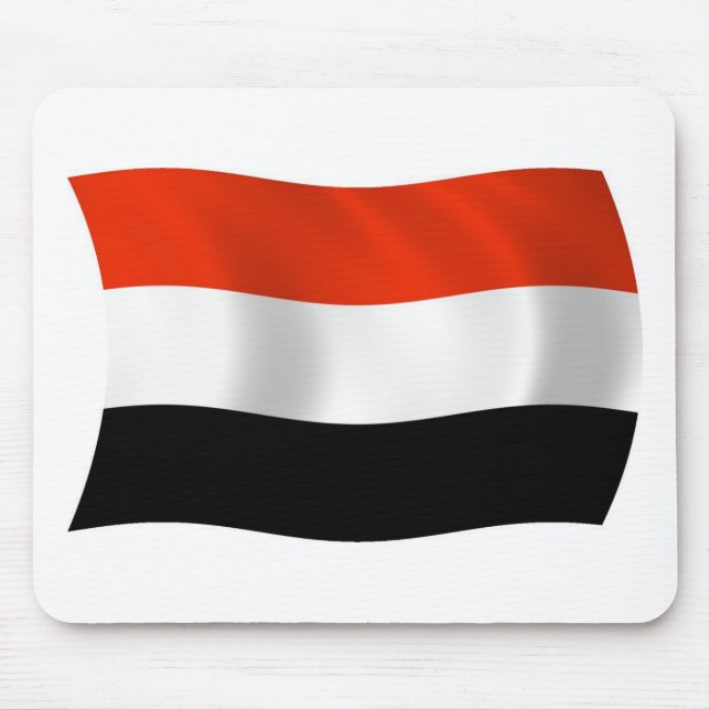Mousepad Bandeira do Iêmen (Frente)