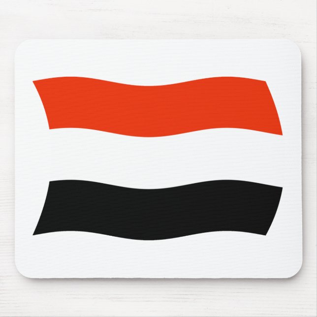Mousepad Bandeira do Iêmen (Frente)