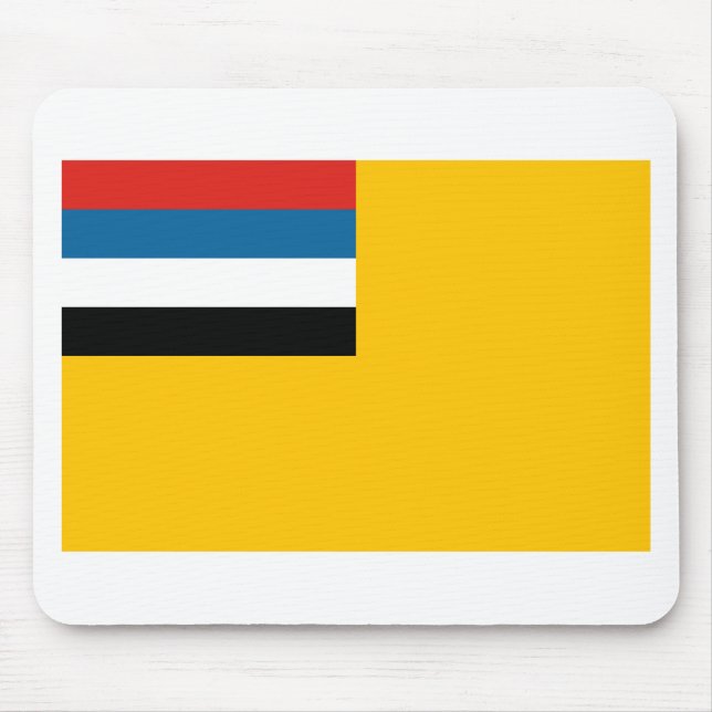 Mousepad Bandeira do império do 滿洲國 de Manchukuo; 满洲国; 滿洲国 (Frente)