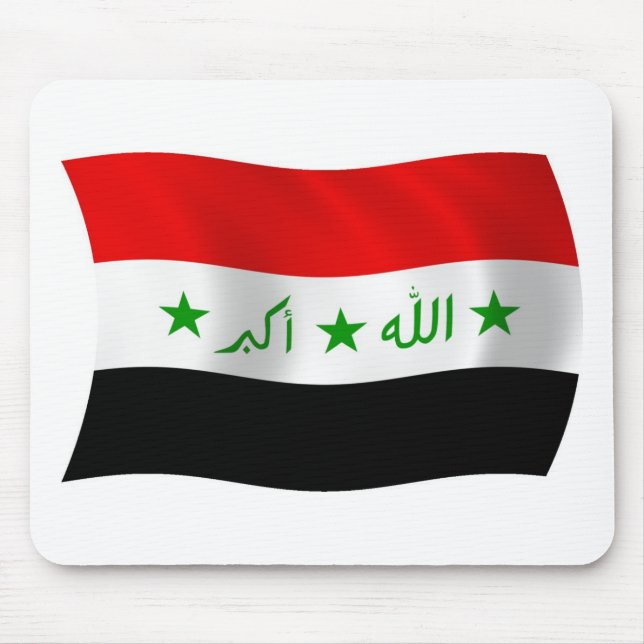 Mousepad Bandeira do Iraque (Frente)
