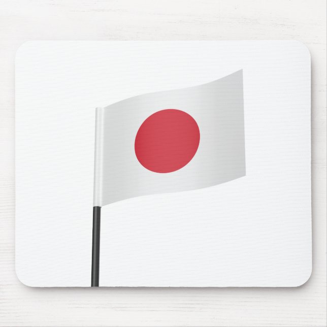 Mousepad Bandeira do Japão (Frente)
