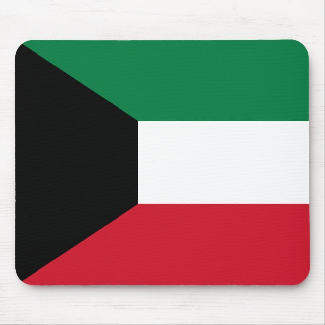 Mousepad Bandeira do Kuwait (Frente)