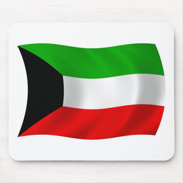 Mousepad Bandeira do Kuwait (Frente)