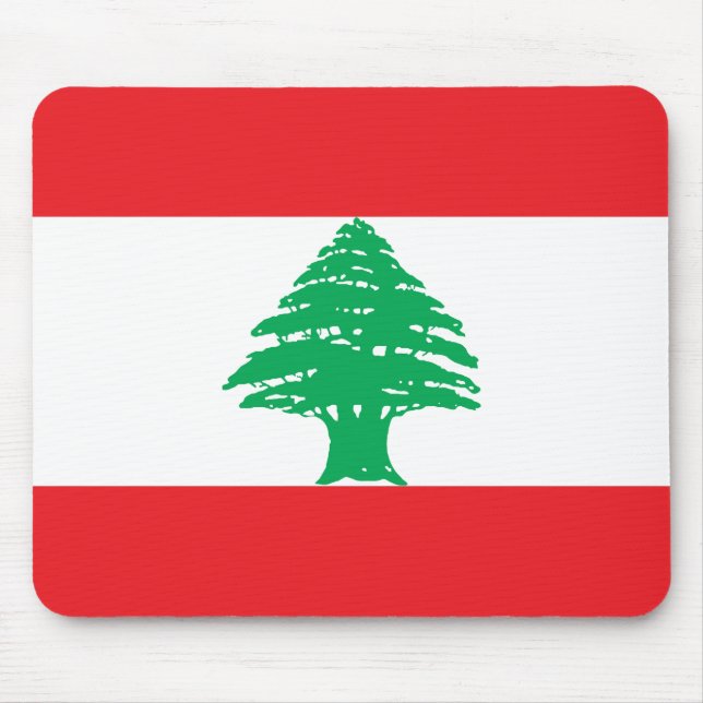 Mousepad Bandeira do Líbano (Frente)
