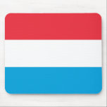 Mousepad Bandeira do Luxemburgo<br><div class="desc">Produtos de Sinalizador Mundial Personalizáveis - Sinta-se livre para adicionar seu próprio texto.</div>