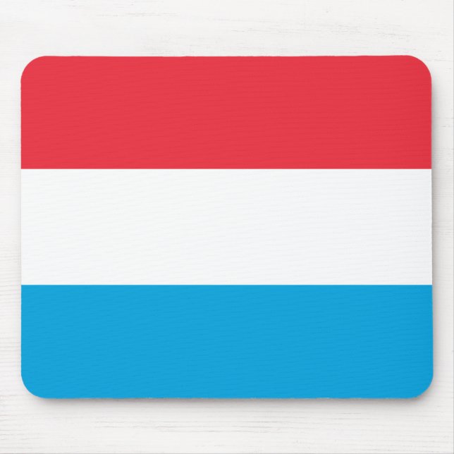 Mousepad Bandeira do Luxemburgo (Frente)