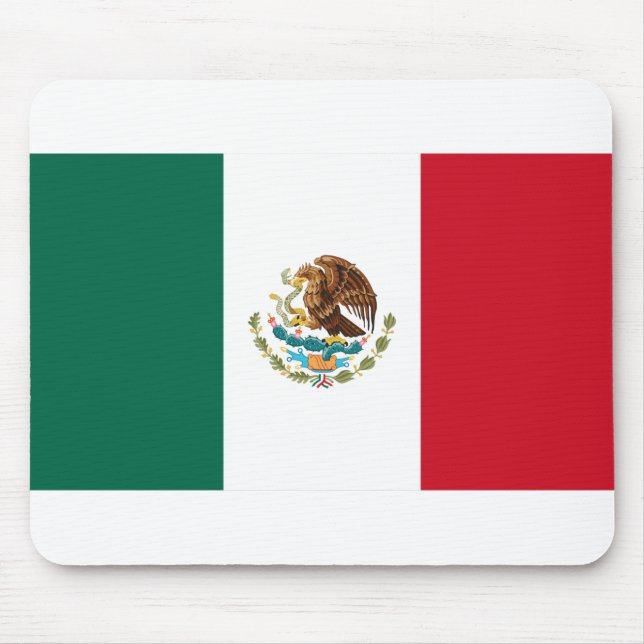 Mousepad Bandeira do México (Frente)