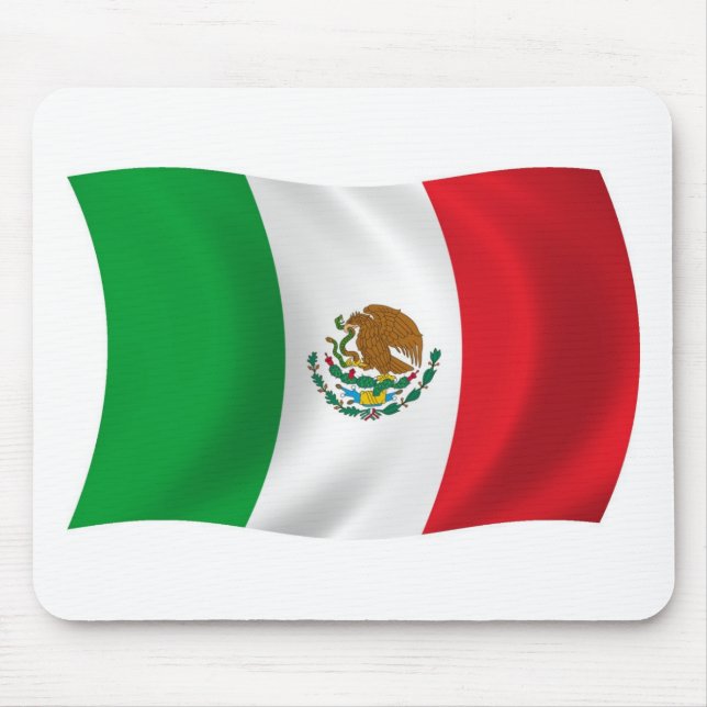 Mousepad Bandeira do México (Frente)