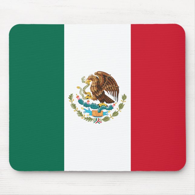 Mousepad Bandeira do México, Bandeira da República Mexicana (Frente)