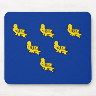 Mousepad Bandeira do mouse Sussex