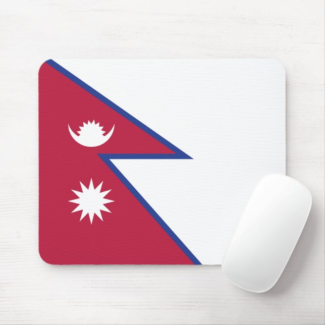 Mousepad Bandeira do Nepal (Com mouse)