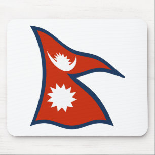Mousepad Bandeira do Nepal