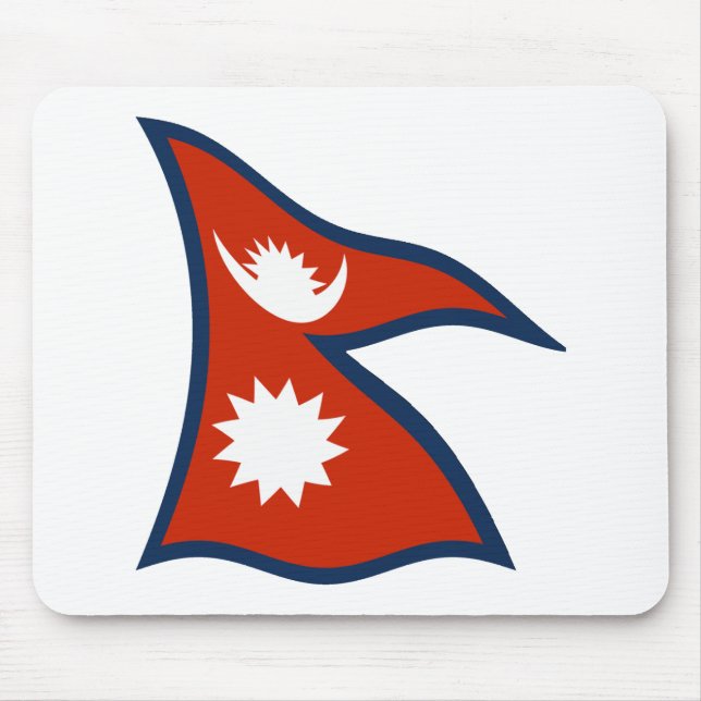 Mousepad Bandeira do Nepal (Frente)