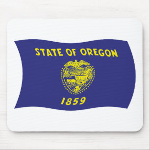 Mousepad Bandeira do Oregon