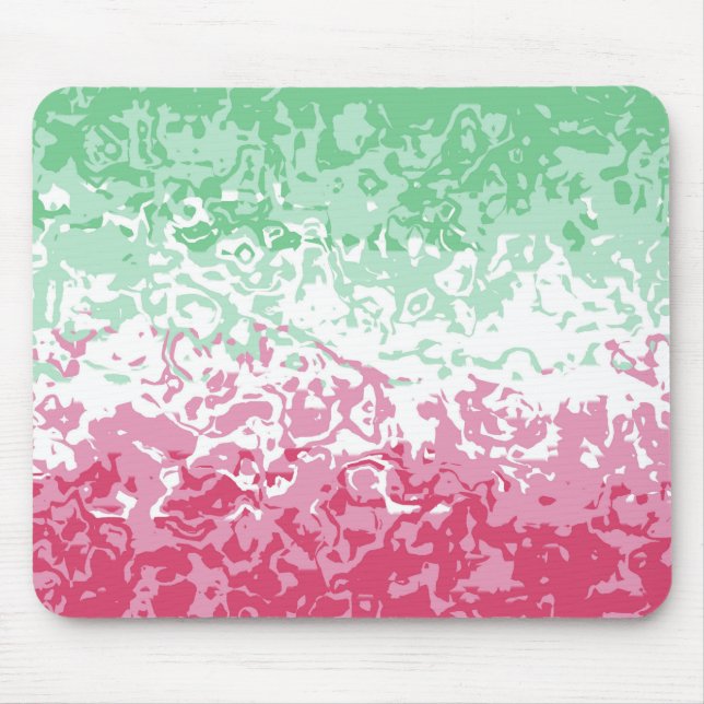 Mousepad Bandeira do Orgulho Abrosexual Psicodélico Groovy  (Frente)
