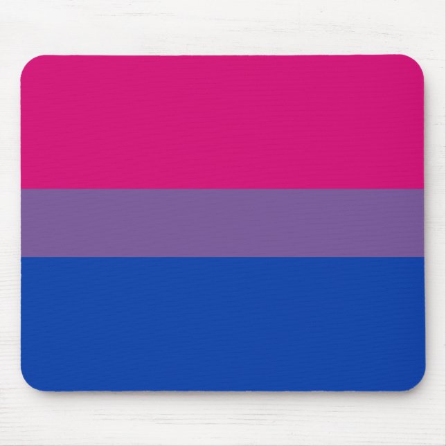 Mousepad Bandeira do Orgulho Bissexual (Frente)