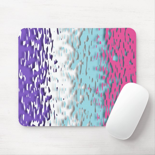 Mousepad Bandeira do Orgulho Multissexual Funky Trippy Ripp (Com mouse)