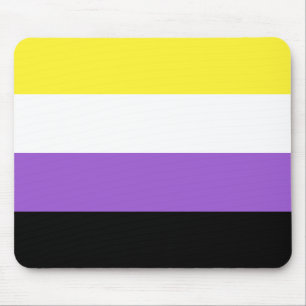 Mousepad Bandeira do Orgulho Não Binário