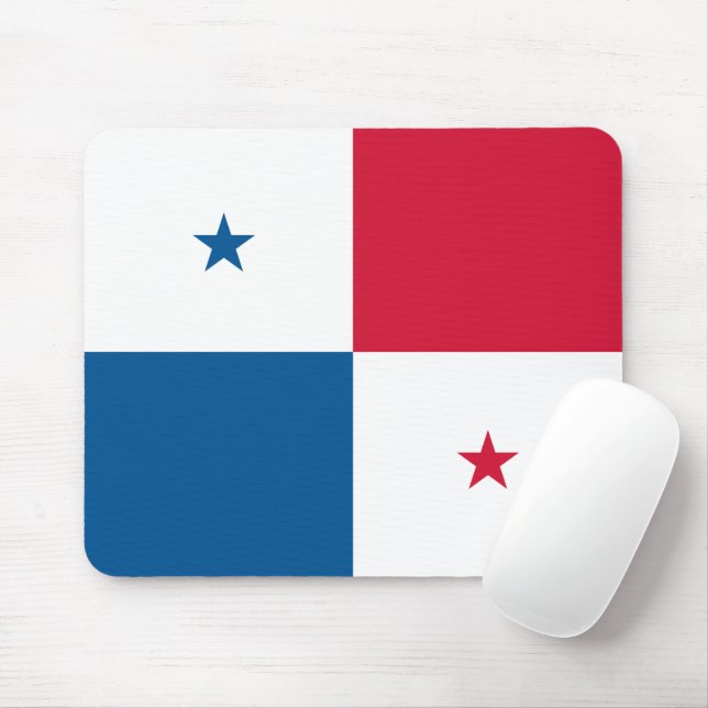 Mousepad Bandeira do Panamá (Com mouse)