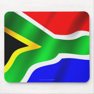 Mousepad Bandeira do Patriótico Mundo da África do Sul Mous