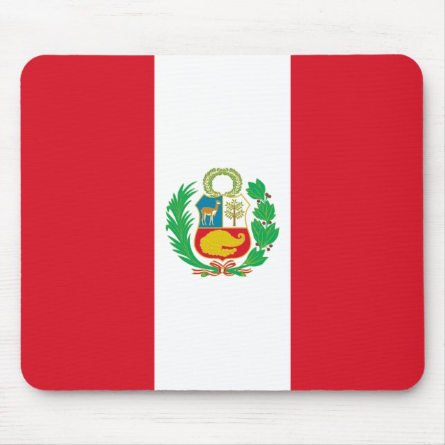 Mousepad Bandeira do Peru (Frente)