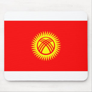 Mousepad Bandeira do Quirguistão