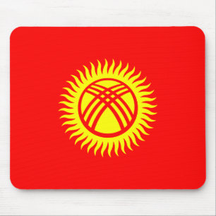 Mousepad Bandeira do Quirguizistão Patriótico
