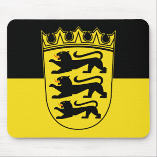 Mousepad Bandeira do rato de Baden-Württemberg
