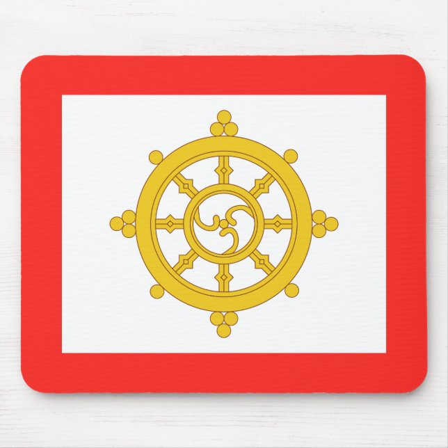 Mousepad Bandeira do Reino de Siquim (Frente)