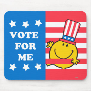 Mousepad Bandeira do Sr. Feliz Voto Para Me
