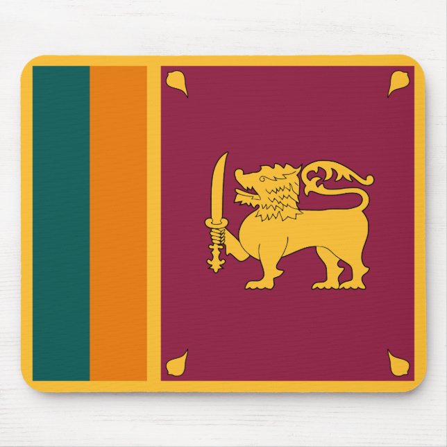 Mousepad Bandeira do Sri Lanka (Frente)