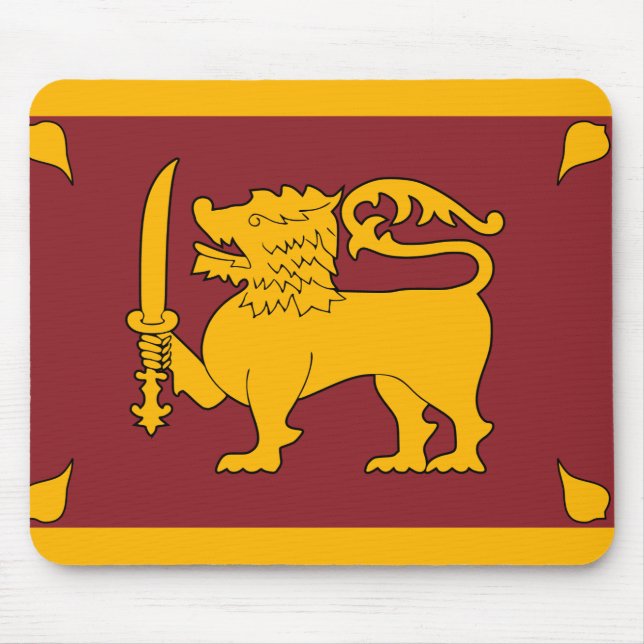 Mousepad Bandeira do Sri Lanka (Frente)