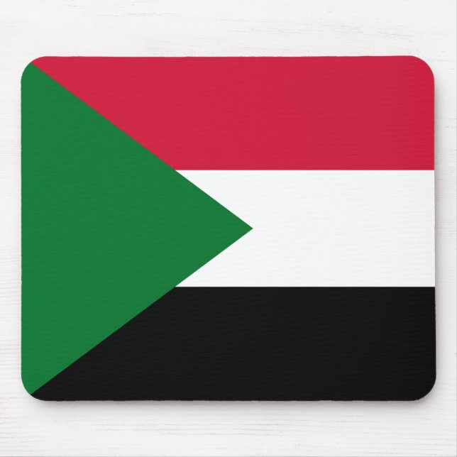 Mousepad Bandeira do Sudão (Frente)