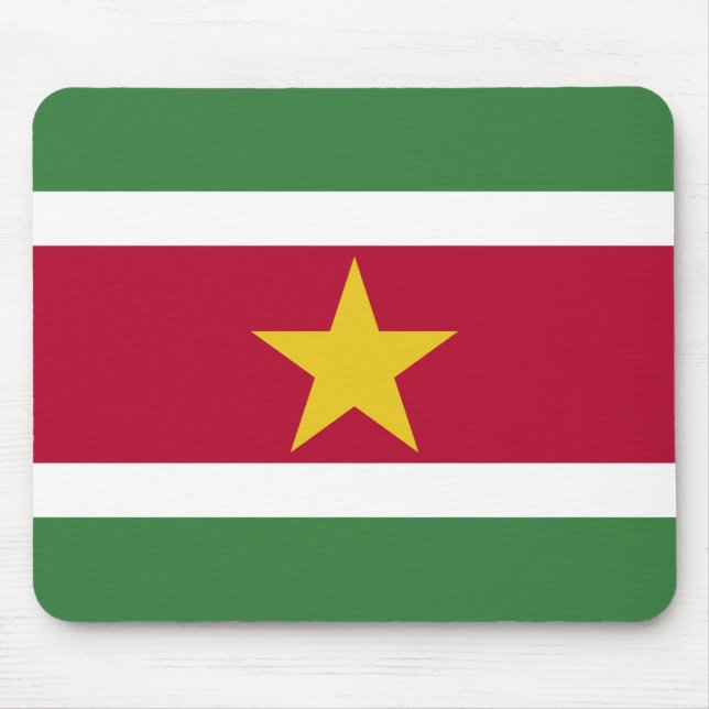 Mousepad Bandeira do Suriname (Frente)