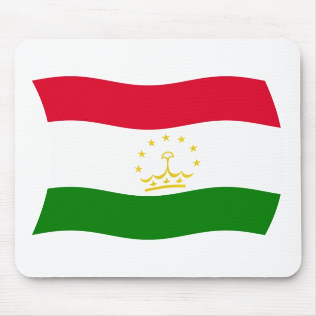 Mousepad Bandeira do Tajiquistão (Frente)