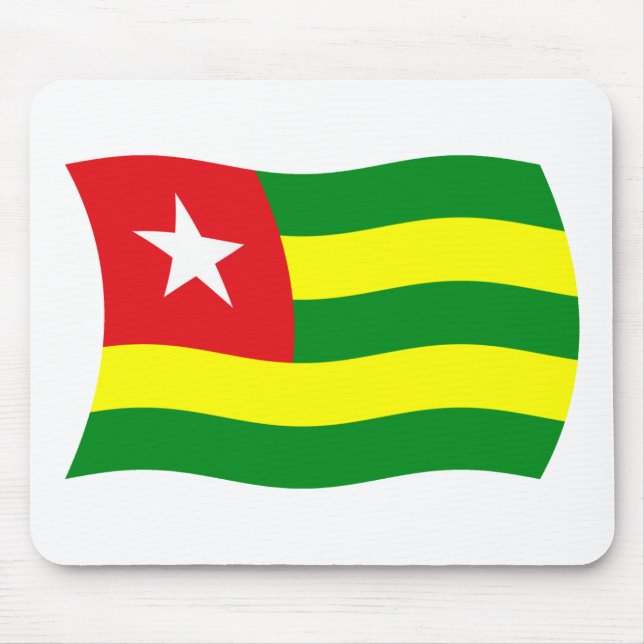 Mousepad Bandeira do Togo (Frente)