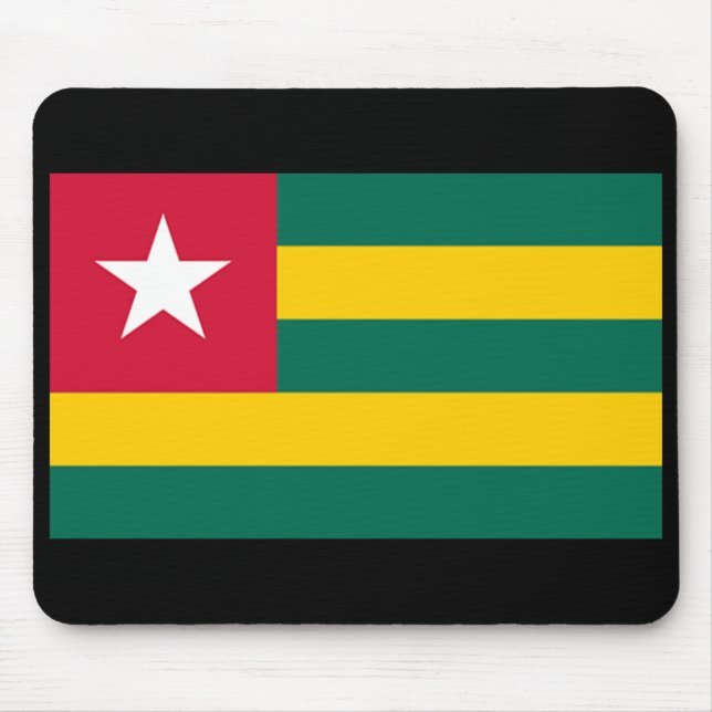 Mousepad Bandeira do Togo (Frente)