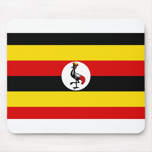 Mousepad Bandeira do Uganda (Frente)